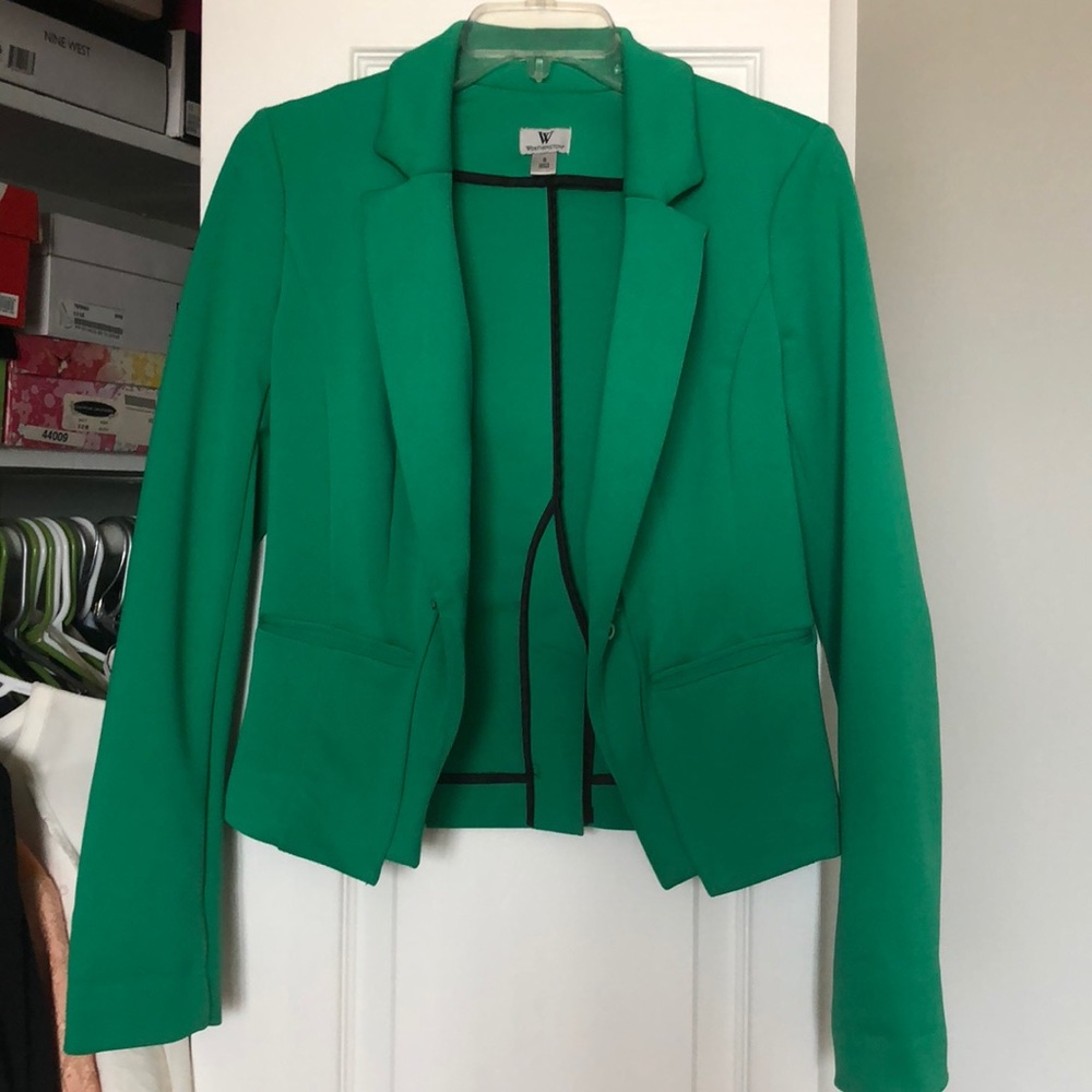 Green blazer